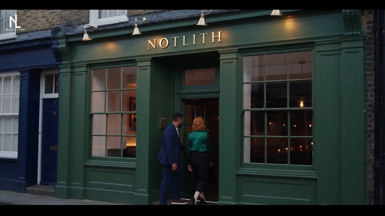 Plat et cuisine du concept restaurant Notlith